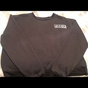 Charcoal Grey short sweater